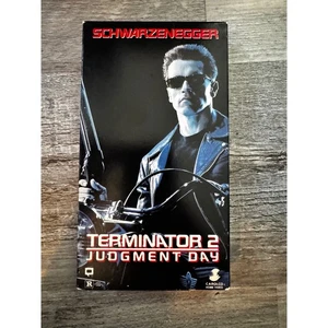 Terminator 2 Judgment Day VHS Movie Tape Arnold Schwarzenegger 1991 - Picture 1 of 4