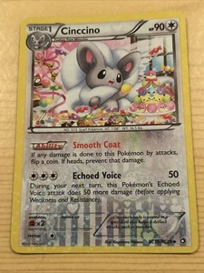 Pokémon TCG Cinccino Karte RC19/RC25 Holo Legendäre Schätze Strahlende Sammlung - Bild 1 von 14