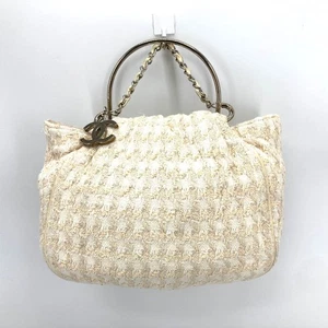 CHANEL Schultertasche Tweed Lammfell 140314489 - Bild 1 von 7