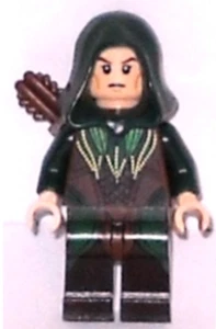 Lego The Hobbit Minifigure Mirkwood Elf Archer lor078 79012 - Picture 1 of 1