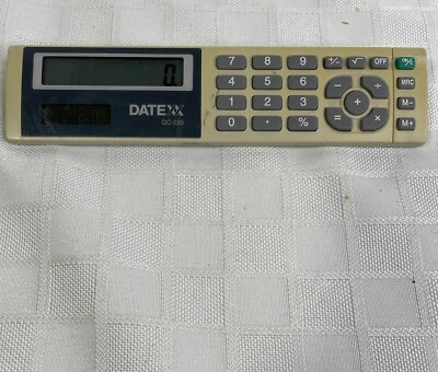Datexx Solar Calculator DC220 Foto 1 de 4