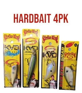 Strike King KVD Hard Bait Fishing Lure Lot of 4 - Picture 1 of 1
