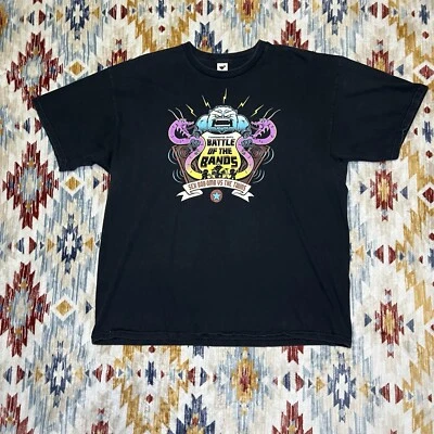 Camiseta Unisex Battle Of The Bands SEXO BOB OMB VS Twins XL Scott World Foto 1 de 4
