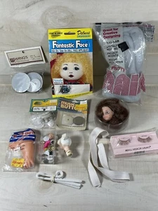 Doll Making Supply Lot - Doll Faces Hands - Picture 1 of 5