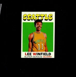1971-72 Topps Basketball No 103 Lee Winfield NM+ - Picture 1 of 2