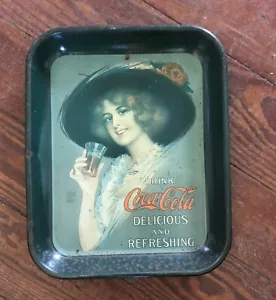 Vintage Coca Cola Serving Tray 1920’s - 1930’s RARE Coke Collectible - See Pics - Picture 1 of 7
