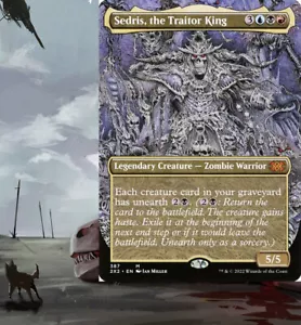 Sedris, the Traitor King Commander Deck EDH Unearth Grixis MTG Ready-to-Play Alt - Picture 1 of 13