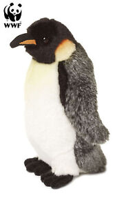 WWF Plüschtier Kaiserpinguin (20cm) Lebensecht Stofftier Kuscheltier Pinguin