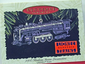 Hallmark QX5531 Lionel 700E Hudson Steam Locomotive Ornament - NOS - Picture 1 of 1