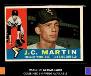 1960 Topps #346 J.C. Martin Rookie Chicago White Sox NM Print Marks - Picture 1 of 2