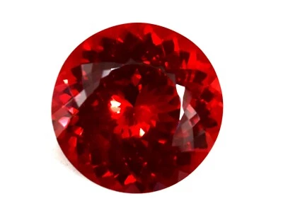 Natural Sapphire Best Quality Certified Faceted Gemstone, 127 Ct Round Shape. - Image 1 of 4