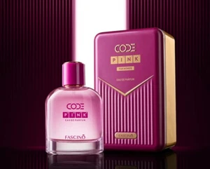 Code Pink by Fascino For Women - Eau de Parfum 100ml 3.4oz - Made in Dubai - Picture 1 of 2