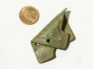 Mittelalterliche T-förmige Halterung LIMOGES Typ Kruzifix Metalldetektor Fund #CM103 - Bild 1 von 6