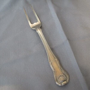 1816 Thomas Bamford II London Sterlingsilber Serviergabel 7 7/8" 84g V417 - Bild 1 von 8