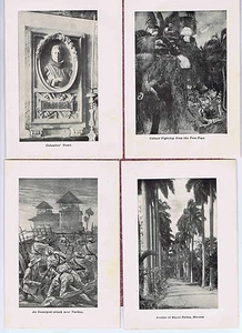 Columbus, Independence, Vueltas, Royal Palms Havana- 1896 Cuba History Prints - Picture 1 of 1