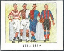 PANINI FOOTBALL LEAGUE 95 -#340-WEST BROMWICH ALBION KITS-1883-1889