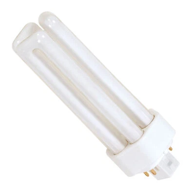 Satco S8356 CFT42W/4P/841 42W 4-Pin GX24q-4 T4 CFL 4100K Cool White - Image 1 of 3