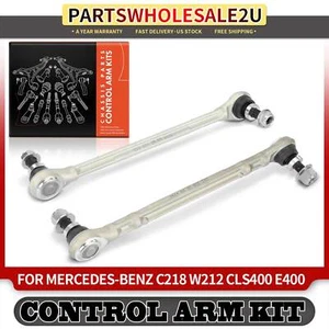 2Pcs Front LH & RH Stabilizer Bar Link for Mercedes-Benz CLS400 CLS550 E250 E350 - Picture 1 of 8