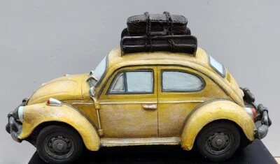 VW Bug  Made From Hard Risen,  Collectible. - Image 1 of 3
