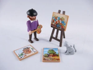 PLAYMOBIL VINTAGE 5404 ARTISTA-VITTORIA VILLA DELLE BAMBOLE 5300-COMPLETO-ECC - Foto 1 di 4