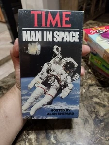 TIME Man In Space VHS 1989 Hosted by Alan Shepard GOODTIMES Home Video ---NEW--- - Picture 1 of 4