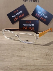 Dolce Gabbana D&G 1167 975 Brille Klar / Orange Gold Bügel 53[]16 140 - Bild 1 von 8