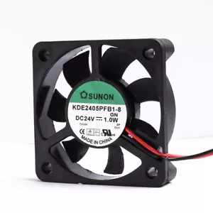 2pcs KDE2405PFB1-8 original SUNON DC24V 1.0W 50*50*10 fan - Picture 1 of 6