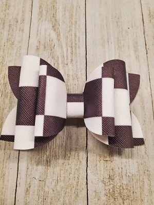 Arco de plástico con bandera a cuadros Foto 1 de 2