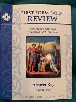 First Form Latin Review Answer Key - Image 1 of 2