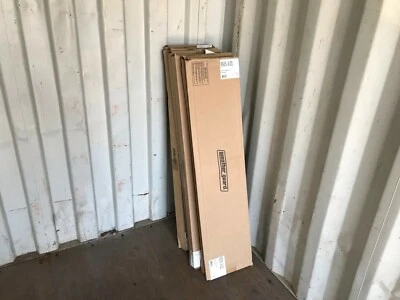 Weatherguard 9505-3-01 puerta de estante de almacenamiento para furgoneta blanca Foto 1 de 4