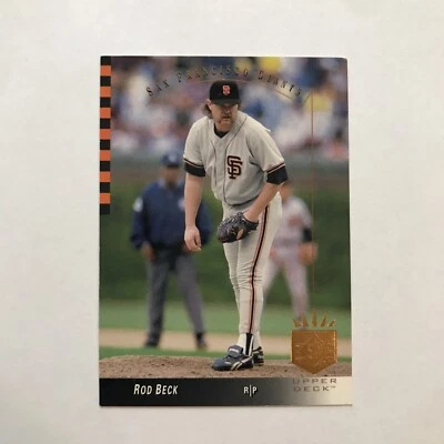 1993 Upper Deck SP Rod Beck . San Francisco Giants #109 - Image 1 of 2