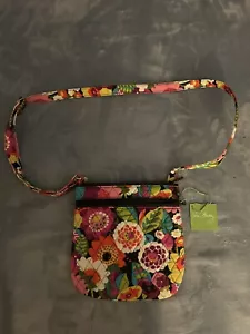 VERA BRADLEY VA VA BLOOM PETITE DOUBLE ZIP HIPSTER 15856-127 NWT - Picture 1 of 13