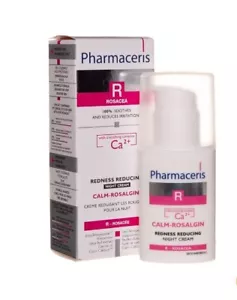 Pharmaceris R CALM ROSALGIN Anti-Irritation Redness Soothing Night Cream 30ml - Picture 1 of 12