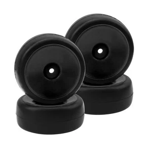 Plastic Wheel Rims 12mm Hex Hub & Rubber Tires w/Foam Compatible with HSP Tam... - Picture 1 of 6