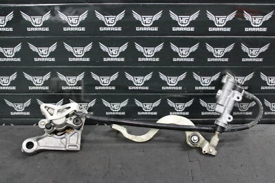 2008 HONDA CRF150RB BIGWHEEL OEM NISSIN REAR BACK BRAKE CALIPER MASTER CYLINDER - Image 1 of 4