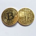 Gold/Silver Plated Dogecoin Commemorative Coin Doge Coin Relief Medallion 