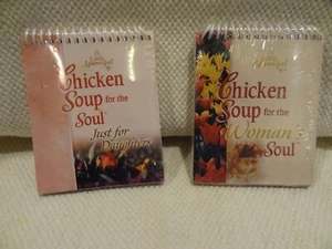 Menge 2 Hühnersuppe für die Seelenmutter/Tochter für Schreibtisch **BRANDNEU** Geschenk - Bild 1 von 2