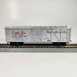 Life-Like HO Scale 40' Sliding Door Box Car Rio Grande Cookie Box D&RGW No.66172 - Picture 1 of 6