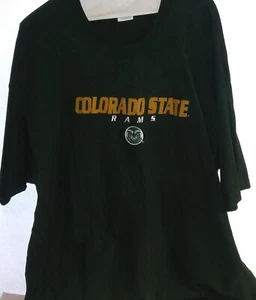 Vintage Colorado State Green 2XL Short Sleeve T-Shirt New w/Out Tags - Bild 1 von 5