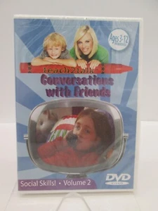 Teach 2 Talk Conversations with Friends Social Skills Volume 2 Ages 3-12 DVD - Picture 1 of 2