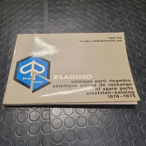 manuale catalogo spaccato ricambi PIAGGIO APE VESPA commercial MP 1974-1975 oem - Picture 1 of 5