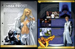 Emma Frost - Powers & Abilities #EF-03 Heroes - X-Men Marvel Fact File Page - Picture 1 of 1