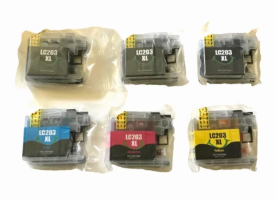 EZink Ink Cartridge LC103XL  For Brother  Pack of 6 Cartreges - Image 1 of 4