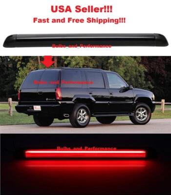 SMOKED LENS LED 3RD BRAKE LIGHT for SUBURBAN BLAZER TAHOE YUKON JIMMY HUMMER H2 - Image 1 of 4