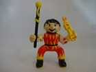 Zirkusartisten / Dompteur mit Stab und Feuerkreisel - ca 45 mm groß