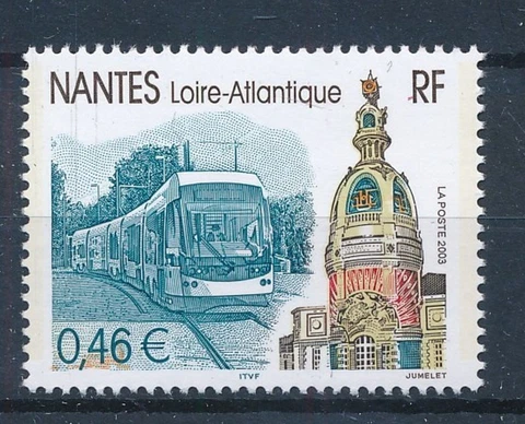 France 2003 Tramway - Yvert 3552 : the good stamp very fine MNH Cover