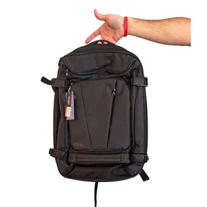 eBags Mother Lode Full Size DXL Convertible Travel Backpack Luggage Black NWT - Picture 1 of 4
