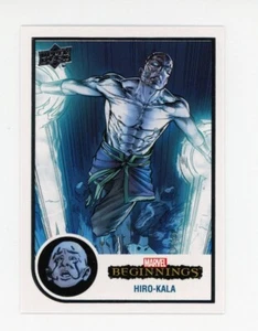 2022 Upper Deck Marvel Beginnings #157 HIRO-KALA Trading Card WHITE BORDER - Bild 1 von 1