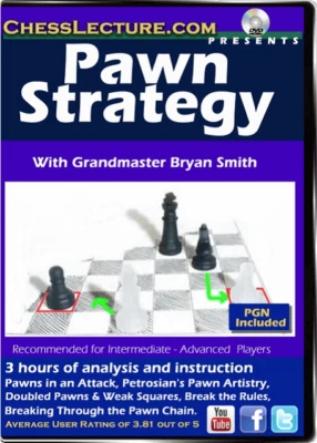 Pawn Strategy - Chess Lecture - Volume 128 Chess DVD - Image 1 of 2