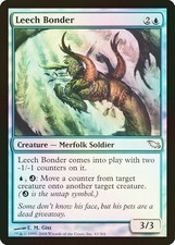 Mtg-leech bonder/attacheur leeches | shadowmoor [foil] fra